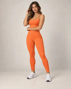 Seamless Stride - Contrast-Trim Yoga & Running Vest