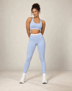 Prism Pace - Colorblock High-Waisted Fitted Workout Pants