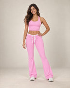 Summer Ease - Elastic-Waist Yoga Pants
