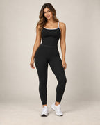 Seamless Stride - Contrast-Trim Yoga & Running Vest