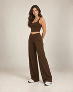 Open Stride - Relaxed Wide-Leg Active Pants