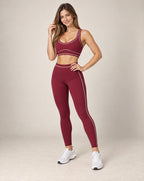 Soft Prism - Brushed Colorblock U-Back Yoga Sports Bra