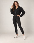 Winter Stride - Windproof Stand-Collar Velvet Running Jacket