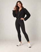 Winter Stride - Windproof Stand-Collar Velvet Running Jacket