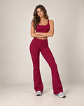 Soft Horizon - Brushed High-Waisted Flared Yoga Pants
