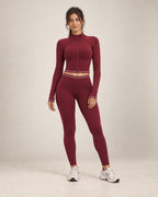 Soft Mix - Brushed Mixed-Fabric Zip-Up Yoga Jacket