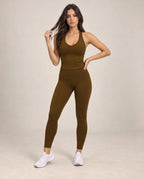 Flow Stride - Fitted Yoga & Running Bra Tank Top
