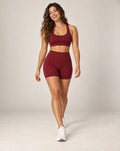 Peak Sculpt - Women's High-Waisted Butt-Lifting Sports Shorts