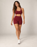 Peak Sculpt - Women's High-Waisted Butt-Lifting Sports Shorts