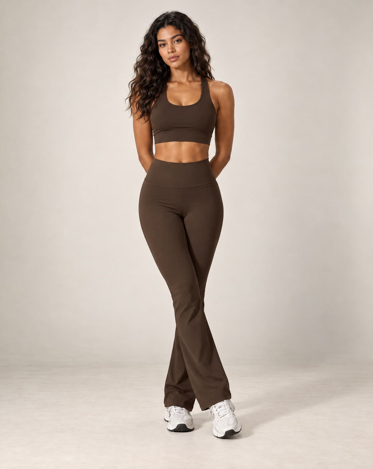 Bare Horizon - Soft-Feel Butt-Lifting Flared Yoga Pants