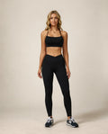Bare Cross - Soft-Feel Cross-Back Yoga Sports Bra