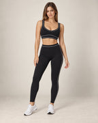 Soft Prism - Brushed Colorblock U-Back Yoga Sports Bra