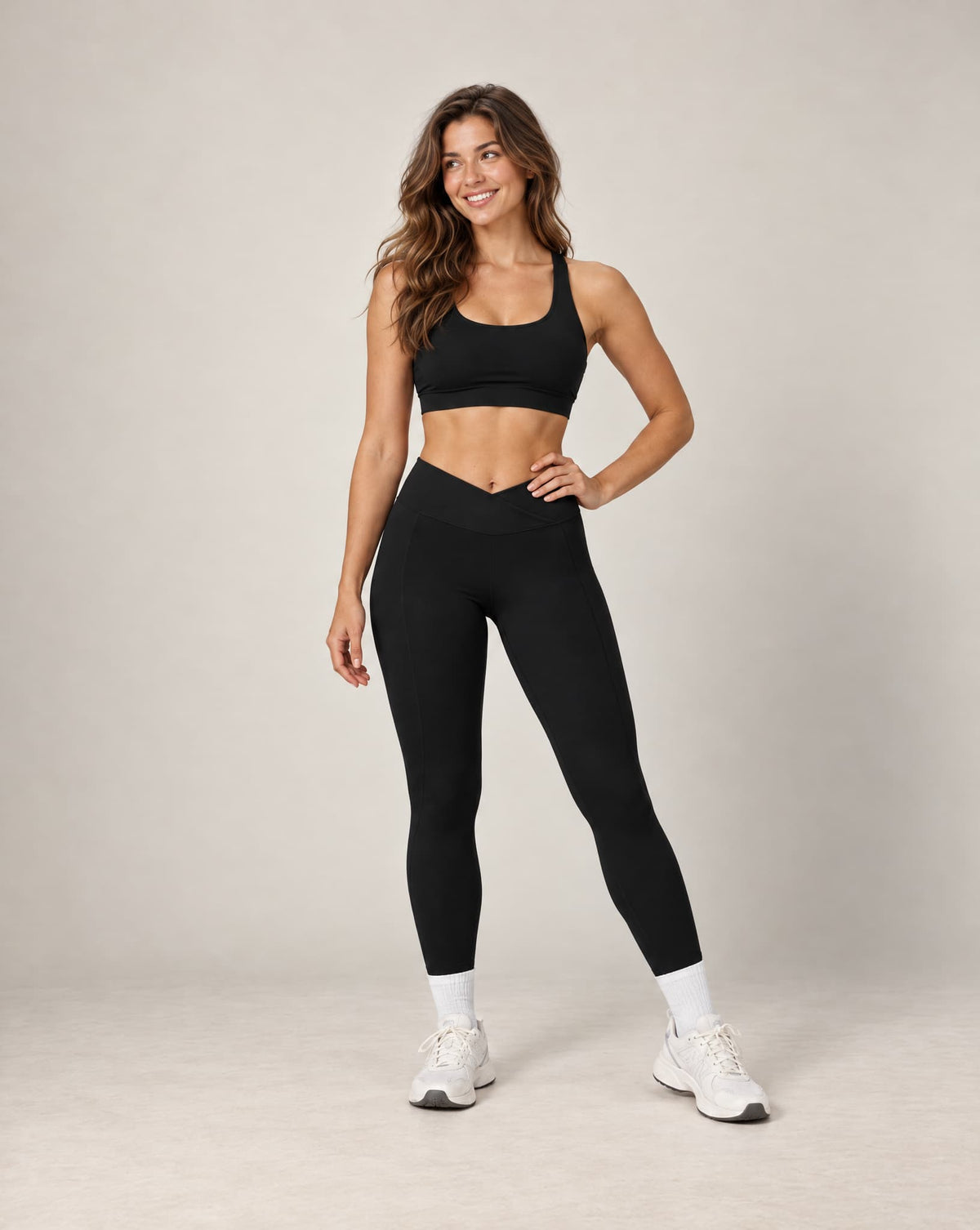 Active Stride - High-Waisted Yoga & Running Leggings
