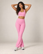 Bare Horizon - Soft-Feel Butt-Lifting Flared Yoga Pants