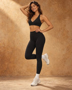 Neravelle Contour - High-Waist Fitted Yoga Leggings