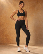 Soft Contour - Brushed Fitted Yoga Sports Bra