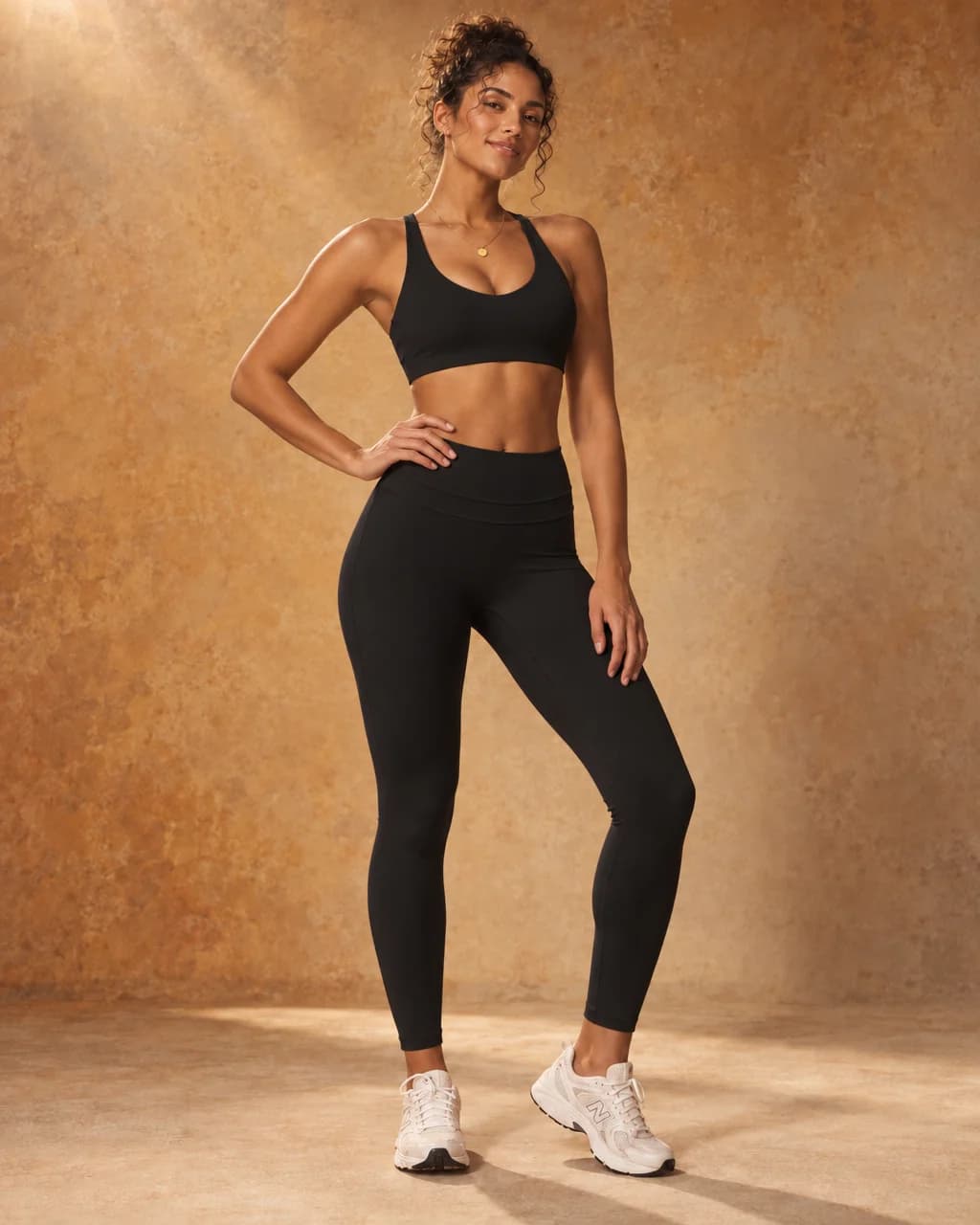 Soft Contour - Brushed Fitted Yoga Sports Bra