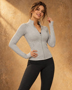 Swift Layer - Brushed Quick-Dry Fitted Jacket with Zip Pockets