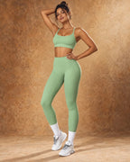 Velvet Rise - Women's Brushed High-Waisted Butt-Lifting Yoga Leggings