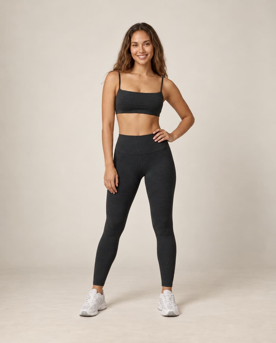 Soft Balance - Brushed Double-Strap Yoga Sports Bra