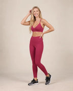Soft V - Women's Brushed V-Neck Yoga Sports Bra