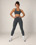 Brushed Sculpt - High-Waisted Tummy-Control Butt-Lifting Yoga Leggings