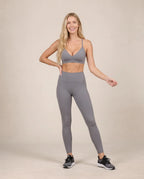 Soft V - Women's Brushed V-Neck Yoga Sports Bra