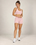 Sprint Fit - High-Waisted Fitted Running & Workout Shorts